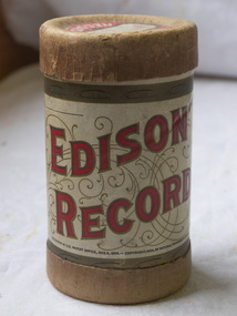 Gramophone cylinders, National Phonograph Co, Massa's In The Cold Cold Ground, April 1908