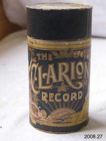 Gramophone cylinders, The Premier Manufacturing Comp. Ltd