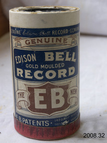 Gramophone cylinders, Pilgrims Chorus