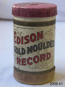 Gramophone cylinders, National Phonograph Co, Two Little Bulfinches Polka