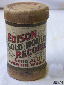 Gramophone cylinders, National Phonograph Co, May 1905