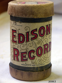 Gramophone cylinders, National Phonograph Co, Shepherds Dance, April 1908