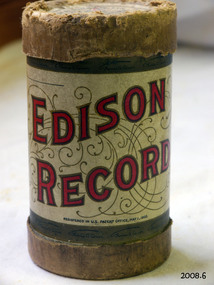 Gramophone cylinders, National Phonograph Co, Pop Goes The Weasel Medley, April 1909
