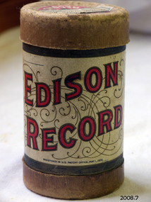 Gramophone cylinders, National Phonograph Co, Sometime We"ll Understand, April 1908