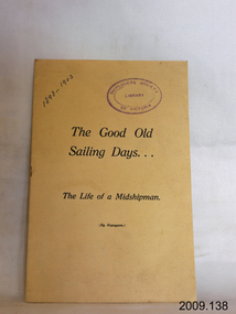 Book, The Good Old Sailing Days