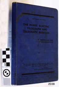 Book, The Morse Electric Telegraph and Telegraph Business