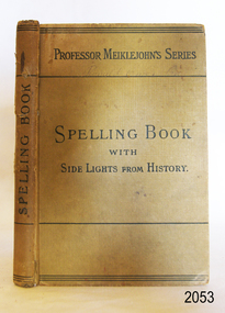 Book, A New Spelling Book