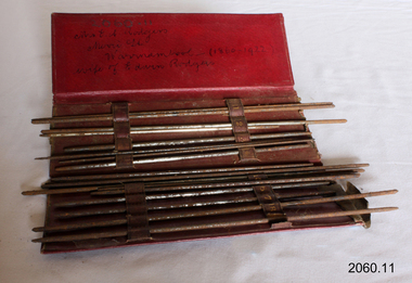 Functional object - Needle Pin Case, 1860 to 1900