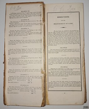Two page opening, signatures on top of each