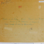Back has handwritten inscriptions on the card and on a white label