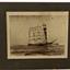 Sepia photograph, ship in full sail at sea