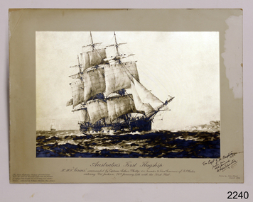Photograph, "Australia's First Flagship"