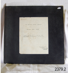 Book, War Precautions Shipping Regulations