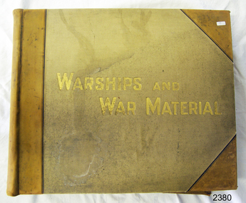 Book, Warships and War Material