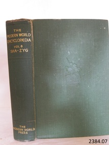 Book, The Modern World Encyclopaedia Vol 8