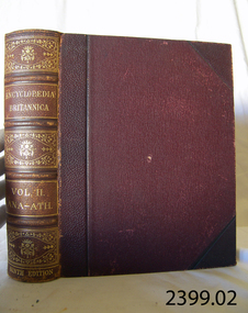 Book, The Encyclopaedia Britannica Vol 2