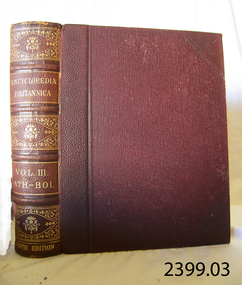 Book, The Encyclopaedia Britannica Vol 3