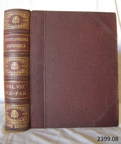 Book, The Encyclopaedia Britannica Vol 8