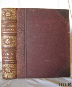 Book, The Encyclopaedia Britannica Vol 10