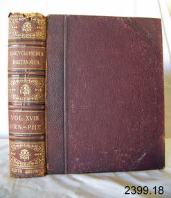 Book, The Encyclopaedia Britannica Vol 18 - Ninth Edition