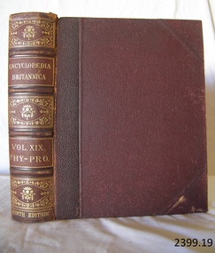 Book, The Encyclopaedia Britannica Vol 19