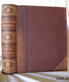 Book, The Encyclopaedia Britannica Vol 20
