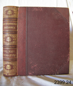 Book, The Encyclopaedia Britannica Vol 24 - Ninth Edition