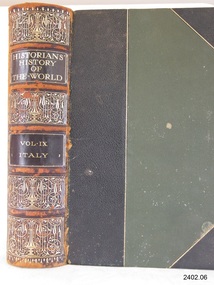 Book, The Historians History of The World Vol 9 set 2
