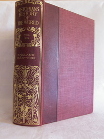 Book - Reference Book/History, Henry Smith Williams, The Historians History of the World Vol 19 set 1 - Edited by Henry Smith Williams L.L.D. Published by “The Times” 1908, 1908