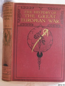 Book, The History of the Great European War Vol 1 set 2