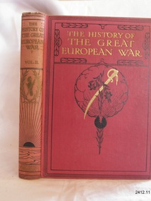 Book, The History of the Great European War Vol 2 set 2
