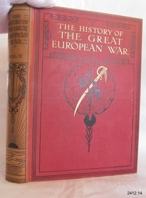 Book, The History of the Great European War Vol 5 set 2-2