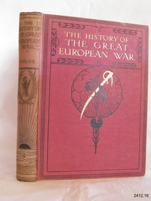 Book, The History of the Great European War Vol 7 set 2-2