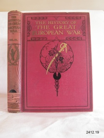 Book, The History of the Great European War Vol 9 set 2-2
