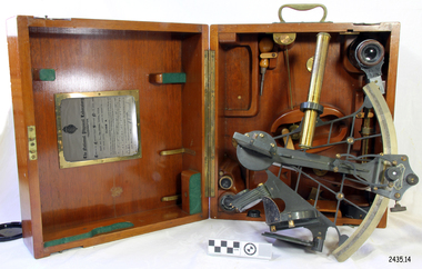 Instrument - Navigational Sextant, 1882-1890