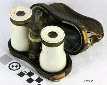 Opera Glasses & case, Early 20th Century