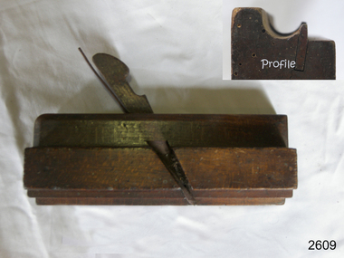 Tool - Wood moulding plane, John Partridge, 1815-1851
