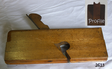 Tool - Wood moulding plane, G Davis, 1821-1876