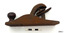 View shows the blade in place and the knob that presses and holds the blade in its position