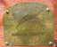 Maker's brass plate has name and emblem of Lion, Crown and Horse on frontt