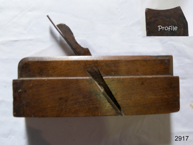 Tool - Wood moulding Plane, Between 1869 early 20th century
