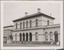 Warrnambool Post Office, 1949, scales on left, figures in centre
