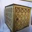 Cream painted metal side panels and corner of food safe