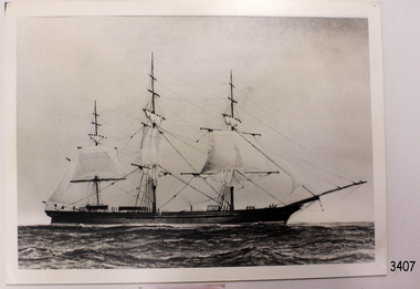 Photograph - Photograph of the sailing ship Schomberg