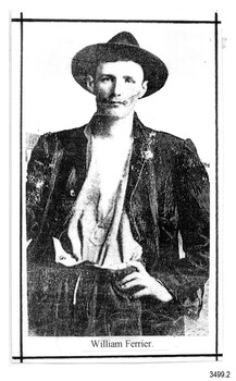 Black and white photograph, William Ferrier