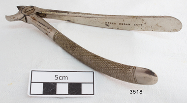 Dental surgical instrument, mid 19th century