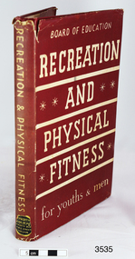Book, His Majesty's Stationery Office, Recreation and Physical Fitness for Youths and Men, 1938