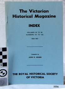 Book, The Victorian Historical Magazine