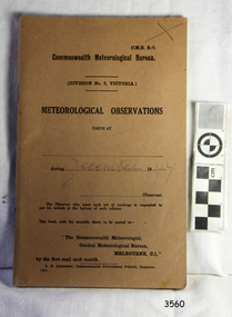 Book - Record Book, Meteorological Observations