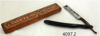 Functional object - Razor and case, E.M. Dickinson, 1895-1930
